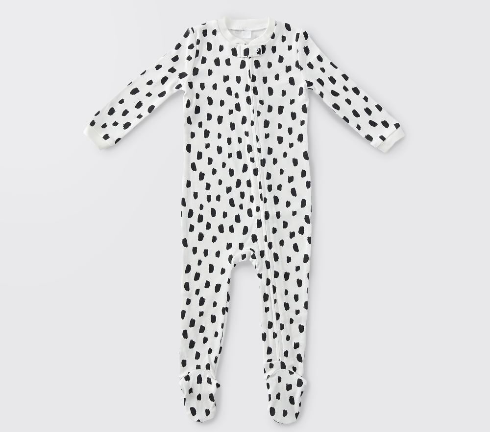 Brushstroke Dot Nursery Pajama
